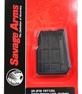 SAVAGE MAGAZINE MODEL 25 – 22 HORNET 4RD SYNTHETIC MATTE