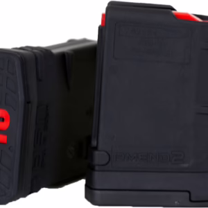 AMEND2 AR-10 SR-25 MAG 7.62X51 – 10 RD POLYMER BLACK