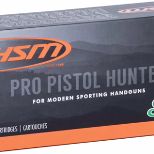 HSM PRO PISTOL 10MM 180GR – JHP 20RD 20BX/CS