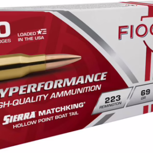 FIOCCHI 223 REM 69GR – MATCHKING HPBT 20RD 10BX/CS