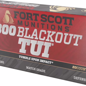 FORT SCOTT 300 AAC 115GR TUI – SOLID COPPER 20RD 25BX/C