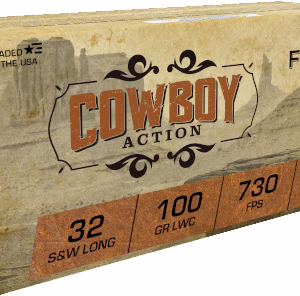 FIOCCHI 32 S&W LONG 100GR LEAD – WADCUTTER 50RD 20BX/CS