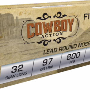 FIOCCHI 32 S&W LONG 97GR – LEAD-FP 50RD 20BX/CS