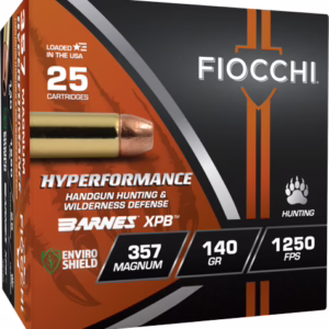 FIOCCHI 357 MAG 140GR XPB – 25RD 8BX/CS