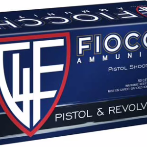 FIOCCHI 357 MAG 125GR JHP – 50RD 20BX/CS