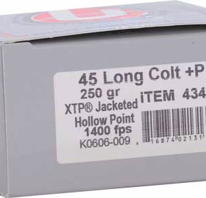 UNDERWOOD 45 LC +P 250GR – XTP JHP 20RD 10BX/CS