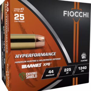 FIOCCHI 44 REM MAG 225GR XPB – 25RD 8BX/CS