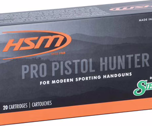 HSM PRO PISTOL 500 SW MAG – 400GR JSP 20RD 25BX/CS