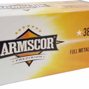 ARMSCOR 380 ACP 95GR FMJ – 100RD 12BX/CS