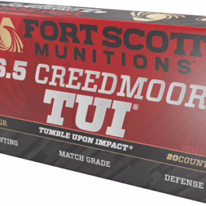 FORT SCOTT 6.5 CM 123GR TUI – SOLID COPPER 20RD 10BX/CS