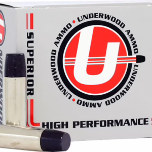 UNDERWOOD 9MM MAKAROV 115GR – FLAT NOSE 20RD 10BX/CS