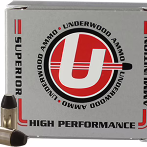 UNDERWOOD 380 ACP 100GR – HARD CAST FN 20RD 10BX/CS