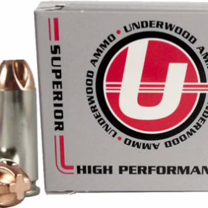 UNDERWOOD 9MM LUGER +P+ 115GR – XTREME PENETRATOR 20RD 10BX/CS