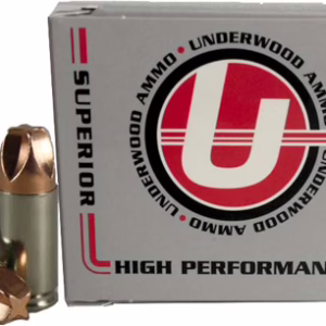 UNDERWOOD 9MM LUGER +P 68GR – XTREME DEFENDER 20RD 10BX/CS