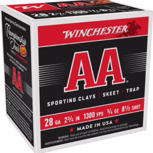WINCHESTER AA 28GA 2.75″ 3/4OZ – #8.5 1300FPS 250RD CASE LOT
