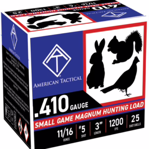ATI GAME LOAD 410 3″ 11/16OZ – #5 1150FPS 250RD CASE LOT