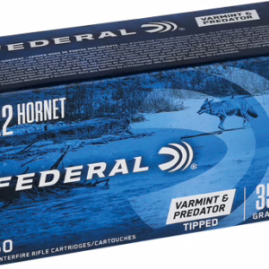 FEDERAL AE 22 HORNET 35GR – TIPPED VARMINT 50RD 10BX/CS