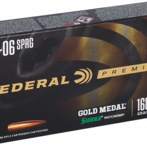 FEDERAL GOLD MEDAL 30-06 168GR – MATCHKING 20RD 10BX/CS
