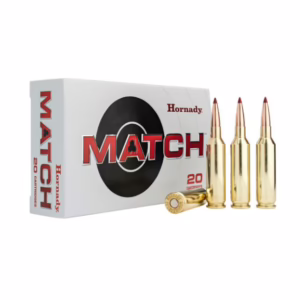 HORNADY MATCH 25 CM 134GR – ELD 20RD 10BX/CS