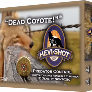 HEVI-SHOT DEAD COYOTE 12GA – 3.5″ 1-5/8OZ #T 10RD 10BX/CS
