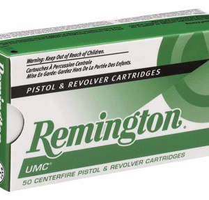 REMINGTON UMC 10MM 180GR – FMJ-TC 50RD 10BX/CS