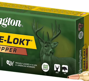 REMINGTON 243 WIN 85GR COPPER – CORE-LOKT HP 20RD 10BX/CS