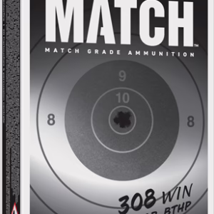 WINCHESTER MATCH ELITE 308 WIN – 169GR HPBT 20RD 10BX/CS