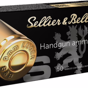 S&B 9MM LUGER 124GR FMJ – 50RD 20BX/CS
