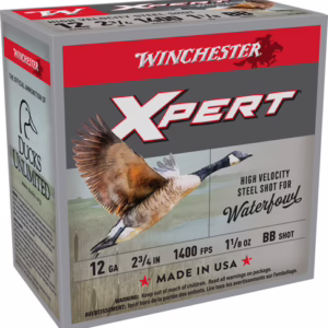WINCHESTER XPERT 12GA 2.75″ – 1-1/8OZ #BB 1400FPS 25RD 10B/C