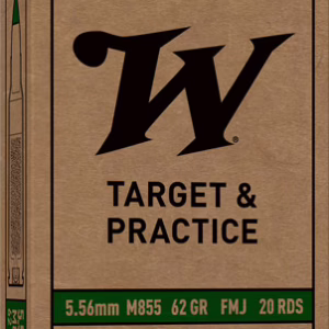 WINCHESTER USA 5.56X45 62GR – GREEN TIP 20RD 50BX/CS