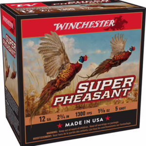 WINCHESTER SUPER PHEASANT 12GA – 1-3/8OZ #5 1300FPS 25RD 10BX/C