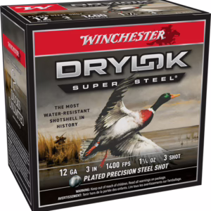 WINCHESTER DRYLOK 12GA 3″ – 1-1/4OZ #3 25RD 10BX/CS