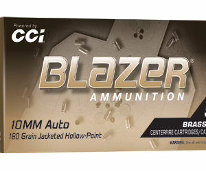 BLAZER BRASS 10MM 180GR JHP 50/500