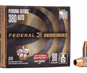 FED PD HYDRA-SHK 380ACP 90GR 20/200