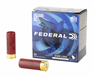 FED GAME LOAD 12GA 2.75″ #7.5 25/250