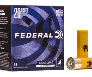 FED GAME LOAD 20GA 2.75 #6 25/250