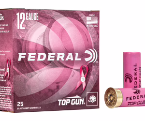 FED TOP GUN 12GA 2.75″ #8 PNK 25/250