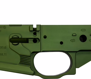 FRANKLIN ARMORY LIBERTAS – STRIPPED BILLET LOWER OD GREEN