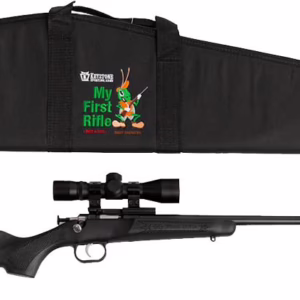 CRICKETT RIFLE G2 22LR BLUED/ – BLACK SYNTH W/SCOPE AND CASE