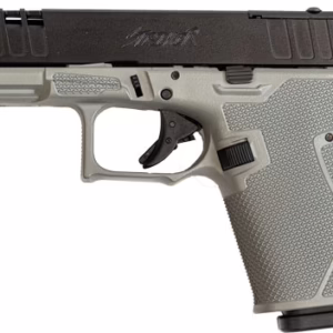 GLFA 19 STRIKER 9MM 4″ 15 SHOT – BLACK SLIDE BULL SHARK FRAME