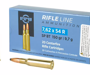 PPU 7.62X54R SP 150GR 20/200