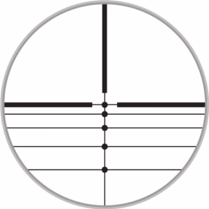 UTG CROSSBOW SCOPE 4X32 1″ PRO – 5-STEP RGB RETICLE QD RINGS