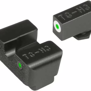 TRUGLO SIGHT SET FOR GLOCK HI – TRITIUM PRO WHITE W/ U-NOTCH