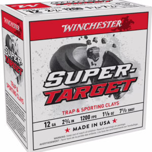 WINCHESTER TARGET 12GA 2.75″ – 1-1/8OZ #7.5 1200FPS 250R CASE