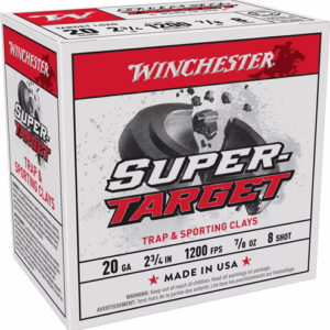 WINCHESTER TARGET 20GA 2.75″ – 7/8OZ #8 250RD CASE