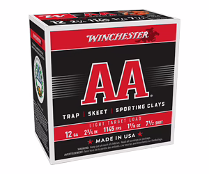 WIN AA TRGT 12GA 2.75″ #7.5 25/250