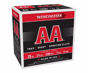 WIN AA 20GA 2.75″ #8 25/250