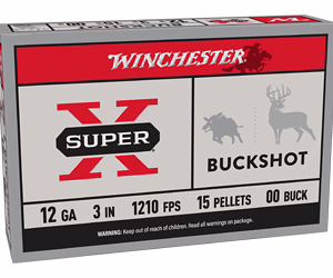 WIN SUPERX 12GA 3″ 00BK 15P 5/250