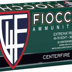 FIOCCHI 45-70 GOV 300GR HP-FN – 20RD 10BX/CS