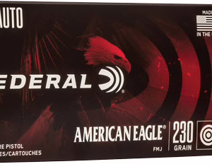 FEDERAL AE 45 ACP 230GR FMJ – 50RD 20BX/CS